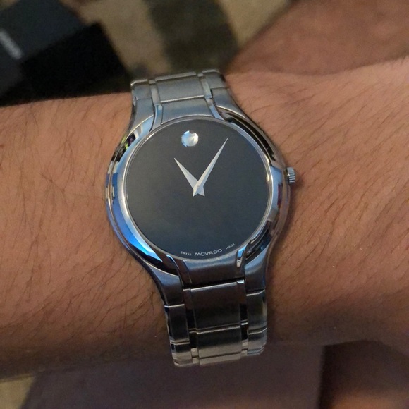 Movado silver watch - Picture 9 of 9